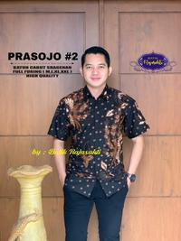 Gambar Prasojo Kemeja Batik Solo Pendek Rajasakti Batiksoloamanah 130.000 dari onde onde sakura undefined 1 Tokopedia