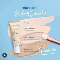 Gambar Wardah Lightening Liquid Foundation 25 ml Long Lasting Best Original - 04 NATURAL dari yurasthetic undefined 3 Tokopedia