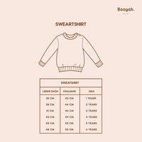 Gambar Sweater anak - Lincah Series Sweatshirt - Jet Black, 1Years dari Booyahkids undefined 2 Tokopedia