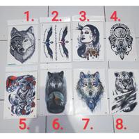 Gambar Tato Temporer Tidak Permanen Series 21x15 cm dari Vachstore Temporary Tattoo undefined 2 Tokopedia