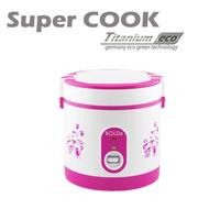 Gambar BOLDE SUPER COOK Rice cooker Mini isi 0,6 Liter 100% ORIGINAL BOLDE - Merah Muda dari TOKO JAWA ELECTRIK undefined 5 Tokopedia