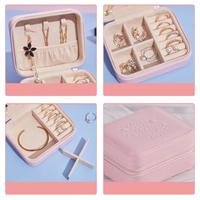 Gambar Jewelry Box Tempat Penyimpanan Perhiasan Kalung Anting Emas TK02 - Putih dari FXG GALLERY undefined 2 Tokopedia