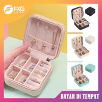 Gambar Jewelry Box Tempat Penyimpanan Perhiasan Kalung Anting Emas TK02 - Putih dari FXG GALLERY undefined 1 Tokopedia