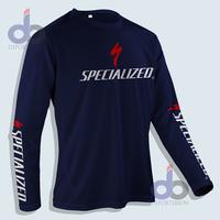 Gambar Kaos lengan panjang Sepeda Logo Specialized mtb Bike Gowes - Hijau Botol, S dari DB CLO undefined 2 Tokopedia