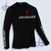 Gambar Kaos lengan panjang Sepeda Logo Specialized mtb Bike Gowes - Hijau Botol, S dari DB CLO undefined 1 Tokopedia