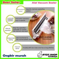 Gambar Household Vacuum Sealer Mesin Seal Plastik Portable utk Press Makanan - Tanpa Bubble dari pabrikplastik56 undefined 1 Tokopedia
