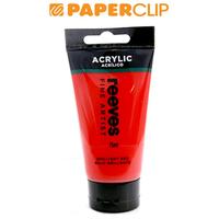 Gambar CAT ACRYLIC REEVES 75ML BRILLIANT RED 0007860RVS dari Paperclip Indonesia undefined 1 Tokopedia