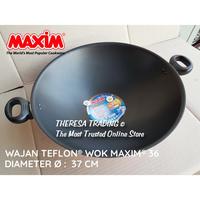 Gambar WAJAN MAXIM 36 WOK TEFLON CLASSIC NON-STICK COATING ANTI LENGKET dari THERESA TRADING undefined 4 Tokopedia