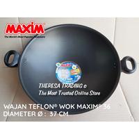 Gambar WAJAN MAXIM 36 WOK TEFLON CLASSIC NON-STICK COATING ANTI LENGKET dari THERESA TRADING undefined 1 Tokopedia