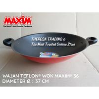 Gambar WAJAN MAXIM 36 WOK TEFLON CLASSIC NON-STICK COATING ANTI LENGKET dari THERESA TRADING undefined 3 Tokopedia