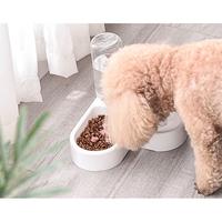 Gambar Auto Feeder Food Water Dispenser Tempat Minum Makanan Anjing Kucing - putih dari Adda Homeware undefined 2 Tokopedia