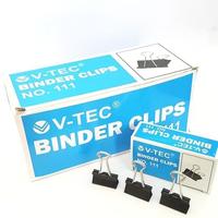 Gambar V Tec Binder Clips No.111 Penjepit Kertas Ukuran Sedang dari STORA - Art Supplier undefined 1 Tokopedia