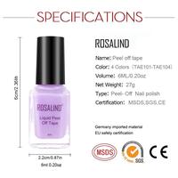Gambar ROSALIND Liquid Peel Off Tape Pelindung Pinggiran Kuku Cepat Kering - Liquid Tape 01 dari Karimastore_id undefined 5 Tokopedia