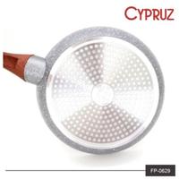 Gambar PANCI CYPRUZ GREY MARBLE SERIES Cypruz FP 0629 Fry pan 18 cm Marble Granite - ANTI LENGKET ANTI GORES - 22 CM/FP 0631 dari TOKO JAWA ELECTRIK undefined 5 Tokopedia