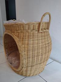 Gambar KERANJANG TEMPAT TIDUR KUCING ROTAN CIREBON - DUA TINGKAT dari Pi Factory undefined 3 Tokopedia