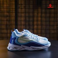 Gambar Larocking - Helios Krem Biru | Sepatu Sneakers Running Gym Shoes dari Larocking undefined 3 Tokopedia