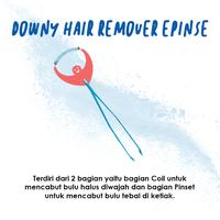 Gambar Style Noble Downy Hair Remover Epinse - Single dari Natural Nutrindo undefined 2 Tokopedia