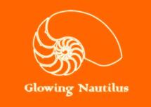 Logo Glowing Nautilus