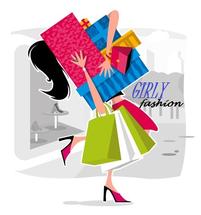 Logo girly fashion