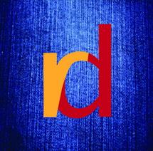 Logo Raw Denim