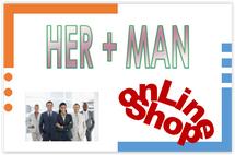 Logo her+man onLine Shop