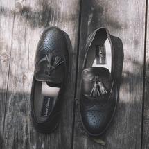 Logo Leather Shoes ID