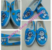 Logo Sepatu lukis ninetyne