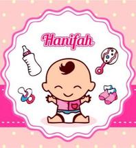 Logo Toko Bayi Hanifah