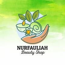 Logo nurfauliah beauty shop