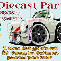Logo diecast part
