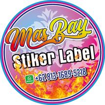 Logo Masbay Sticker Label