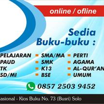 Logo toko buku agus solo