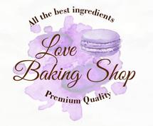 Logo Love Baking Shop