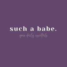 Logo Such a Babe ID