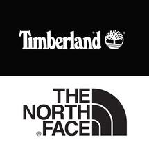 Logo Timberland & North Face