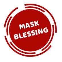 Logo Mask-Blessing