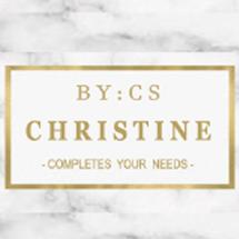 Logo Dimsum frozen food Christine