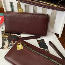 Jual fossil Avondale Satchel Clared red Jakarta Selatan Denin