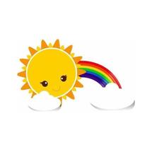 Logo rainbow sunshine