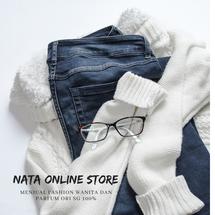 BLUE SKINNY JEANS/CELANA BIRU JEANS 