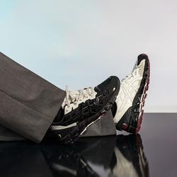 asics quantum 360 red black