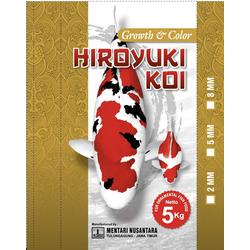 HIROYUKI KOI GROWTH & COLOR 5Kg Size Small-2mm Medium-5mm