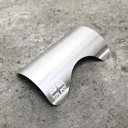 F-Plus Silver Aluminium Bottom Bracket Protector for Brompton - READY