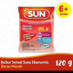 Bubur SUN Sereal Beras Merah Pisang Ekonomis 120 g