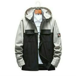 Jaker Outdoor Pria / Jaket Anti Angin / Jaket Anti Air - Crem, L