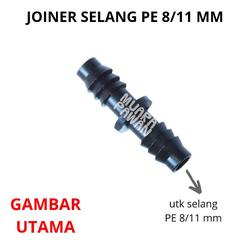 Konektor antar selang PE 8/11mm sambungan nepel naple joiner irigasi