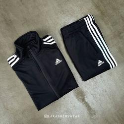 addidas tracksuit black