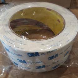 3M-PE-FOAM TAPE-1600T-WHITE 48MMX4M