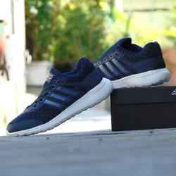 adidas neo cloudfoam footbed black