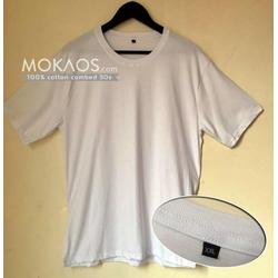 Jual Kaos Polos Premium Class - Putih 